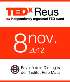 TEDxReus, el 8 de novembre de 2012